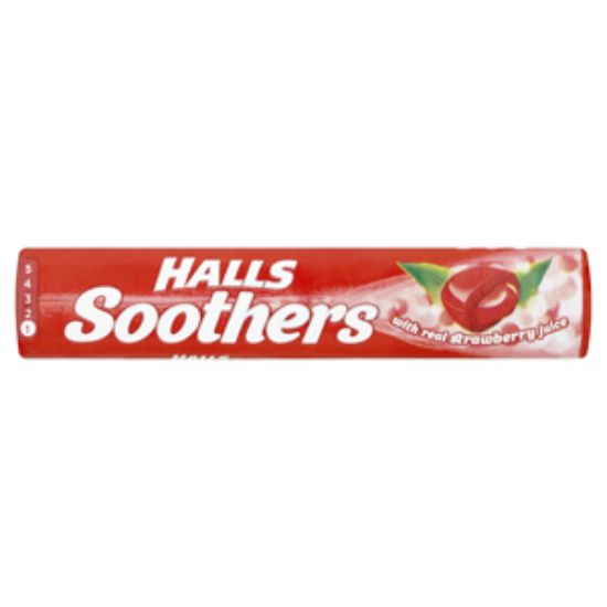 Picture of Halls Soothers Strawberry x20